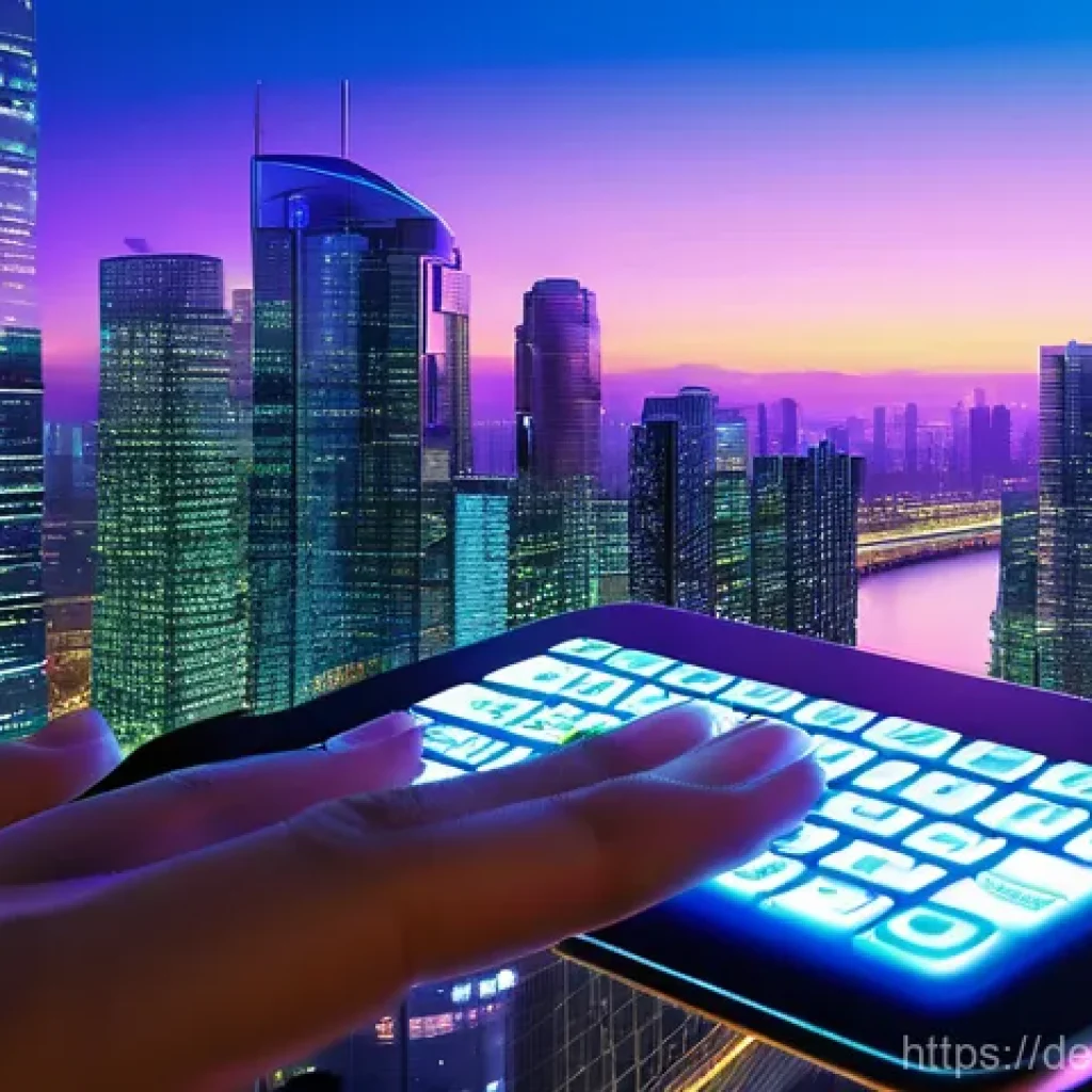 웹어셈블리와 웹 API 통합의 실제 사례 - **Prompt:** A dynamic, high-tech scene illustrating a significant leap in web application performanc...