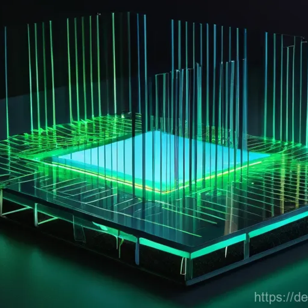 웹어셈블리의 데이터 보안 방안 - **WebAssembly Sandbox and Secure Isolation**
A futuristic, conceptual depiction of a WebAssembly...