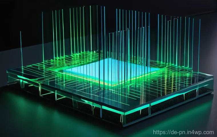웹어셈블리의 데이터 보안 방안 - **WebAssembly Sandbox and Secure Isolation**
A futuristic, conceptual depiction of a WebAssembly...