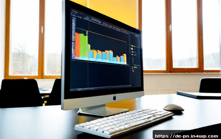 웹어셈블리 기반의 인터랙티브 콘텐츠 제작 - Photorealistic modern creative studio in Germany, a focused software designer using a large monitor ...